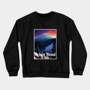 Brian Head Utah United States ski Crewneck Sweatshirt